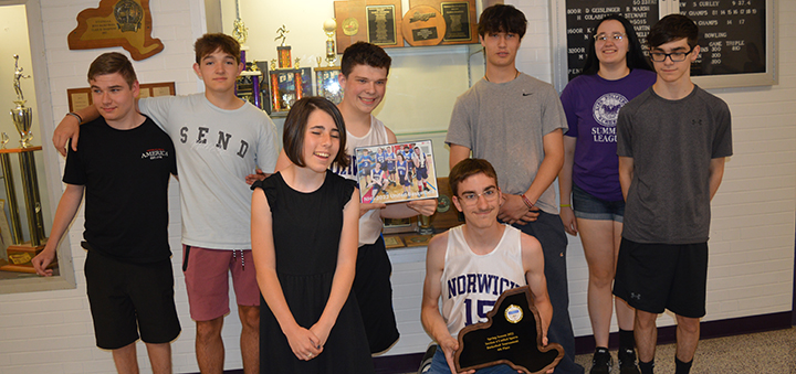 Norwich Unified Basketball Celebrates First Season At Award Ceremony